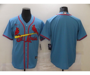 Men St.Louis Cardinals Blank Blue Game Nike MLB Jerseys