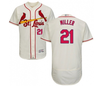 Men's St. Louis Cardinals #21 Andrew Miller Cream Flexbase Authentic Collection Stitched Baseball Jersey