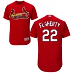 Men's St. Louis Cardinals #22 Jack Flaherty Authentic Scarlet Flex Base Alternate Collection Jersey