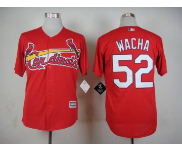 Men's St. Louis Cardinals #52 Michael Wacha 2015 Red Jersey