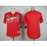 Men's St. Louis Cardinals Blank 2015 Red Jersey