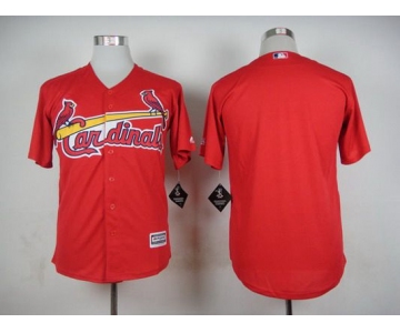 Men's St. Louis Cardinals Blank 2015 Red Jersey