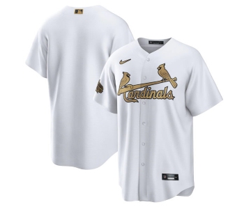 Men's St. Louis Cardinals Blank White 2022 All-Star Cool Base Stitched Baseball Jersey