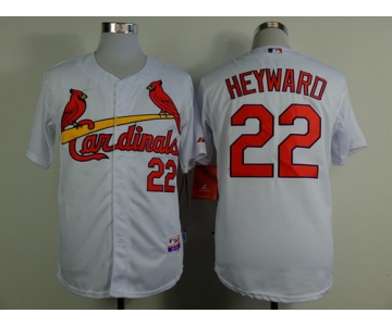 St. Louis Cardinals #22 Jason Heyward White Jersey