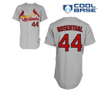 St. Louis Cardinals #44 Trevor Rosenthal Gray Jersey