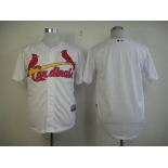 St. Louis Cardinals Blank White Jersey