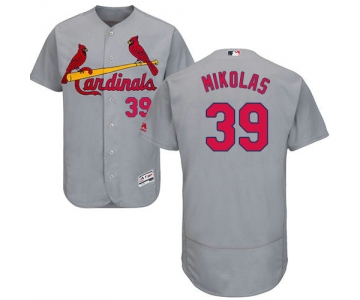 St.Louis Cardinals #39 Miles Mikolas Grey Flexbase Authentic Collection Stitched Baseball Jersey