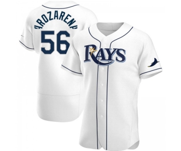 Men's Tampa Bay Rays #56 Randy Arozarena White Home Nike Jersey