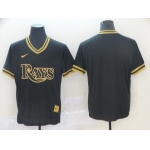 Men Tampa Bay Rays Blank Black gold Game Nike 2022 MLB Jersey