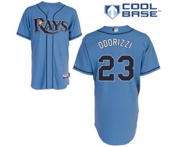 Tampa Bay Rays #23 Jake Odorizzi Light Blue Jersey