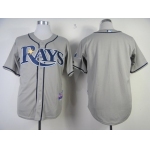 Tampa Bay Rays Blank Gray Jersey