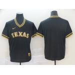 Men Texas Rangers Blank Black Game Nike MLB Jerseys