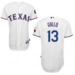 Men's Texas Rangers #13 Joey Gallo 2014 White Jersey