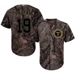 Texas Rangers #19 Jurickson Profar Camo Realtree Collection Cool Base Stitched Baseball Jersey