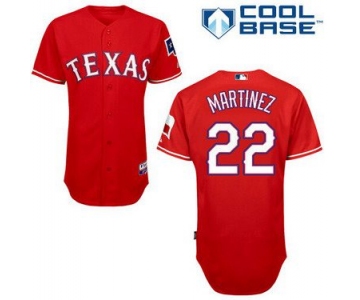 Texas Rangers #22 Nick Martinez 2014 Red Jersey