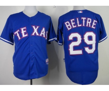 Texas Rangers #29 Adrian Beltre 2014 Blue Jersey