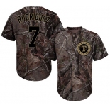 Texas Rangers #7 Ivan Rodriguez Camo Realtree Collection Cool Base Stitched Baseball Jersey