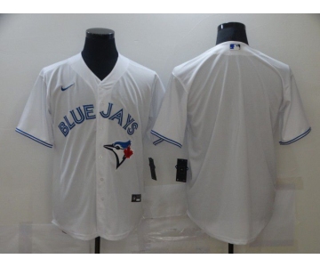 Men Toronto Blue Jays Blank White Game Nike MLB Jerseys