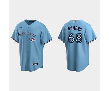 Men's Blue Jays 68 Jordan Romano Powder Blue Replica Jersey