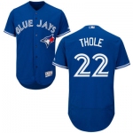 Men's Toronto Blue Jays #22 Josh Thole Royal Blue 2016 Flexbase Majestic Baseball Jersey