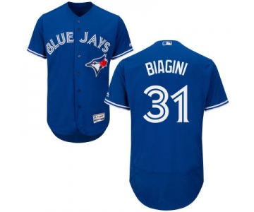 Men's Toronto Blue Jays #31 Joe Biagini Royal Blue 2016 Flexbase Majestic Baseball Jersey