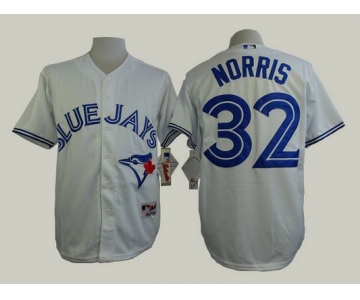 Men's Toronto Blue Jays #32 Daniel Norris White Jersey