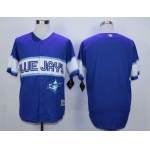 Men's Toronto Blue Jays Blank Blue New Cool Base Jersey