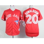 Toronto Blue Jays #20 Josh Donaldson Red Jersey