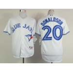 Toronto Blue Jays #20 Josh Donaldson White Jersey