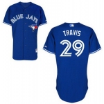 Toronto Blue Jays #29 Devon Travis Blue Jersey