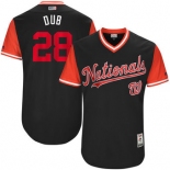 Men's Washington Nationals Jayson Werth Dub Majestic Navy 2017 Players Weekend Authentic Jersey