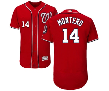 Washington Nationals #14 Miguel Montero Red Flexbase Authentic Collection Stitched MLB Jersey