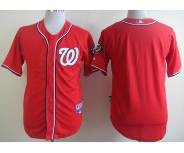 Washington Nationals Blank Red Jersey