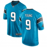 Mens Womens Kids Youth Carolina Panthers #9 Bryce Young Blue 2023 Draft First Round Pick Alternate Game Jersey