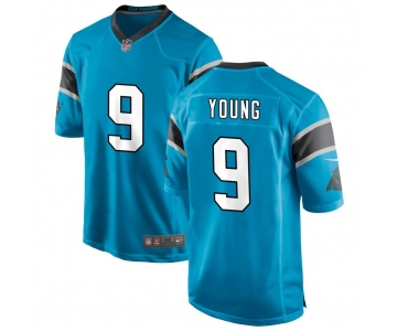 Mens Womens Kids Youth Carolina Panthers #9 Bryce Young Blue 2023 Draft First Round Pick Alternate Game Jersey