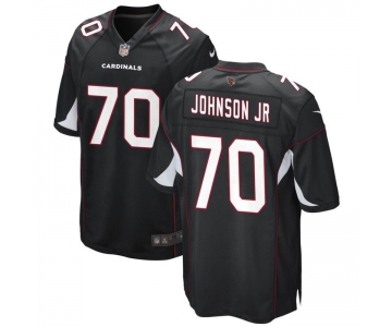 Mens Womens Youth Kids Arizona Cardinals #70 Paris Johnson Jr. Black 2023 Draft Stitched Game Football Jersey