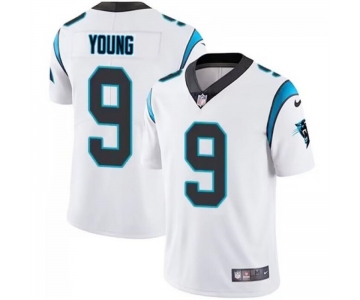 Mens Womens Youth Kids Carolina Panthers #9 Bryce Young White 2023 Draft Vapor Limited Stitched Football Jersey