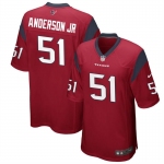 Mens Womens Youth Kids Houston Texans #51 Will Anderson Jr. Red 2023 Draft Stitched Game Football Jersey
