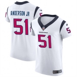 Mens Womens Youth Kids Houston Texans #51 Will Anderson Jr. White 2023 Draft Stitched Football Jersey