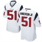 Mens Womens Youth Kids Houston Texans #51 Will Anderson Jr. White 2023 Draft Stitched Game Football Jersey