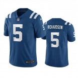Mens Womens Youth Kids Indianapolis Colts #5 Anthony Richardson Royal 2023 Draft Vapor Limited Stitched Football Jersey