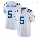 Mens Womens Youth Kids Indianapolis Colts #5 Anthony Richardson White 2023 Draft Vapor Limited Stitched Football Jersey