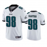 Mens Womens Youth Kids Philadelphia Eagles #98 Jalen Carter White 2023 Draft Stitched Game Football Jersey