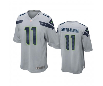 Mens Womens Youth Kids Seattle Seahawks #11 Jaxon Smith-Njigba Gray 2023 Draft Stitched Game Football Jersey