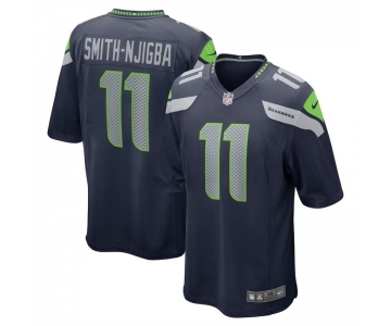 Mens Womens Youth Kids Seattle Seahawks #11 Jaxon Smith-Njigba Navy 2023 Draft Stitched Game Football Jersey