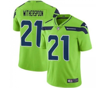 Mens Womens Youth Kids Seattle Seahawks #21 Devon Witherspoon Green 2023 Draft Stitched Football Jersey