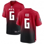 Mens Womens Youth Kids Atlanta Falcons #6 Younghoe Koo Nike Red 2023 Game Jersey