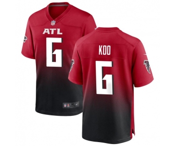 Mens Womens Youth Kids Atlanta Falcons #6 Younghoe Koo Nike Red 2023 Game Jersey